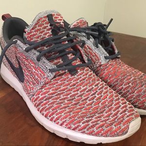 Nike Roshe Flyknit - crimson/wolf grey - 9.5